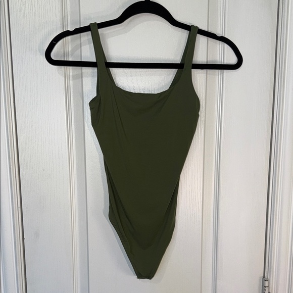 Women’s Olive Green Bodysuit - Picture 1 of 6